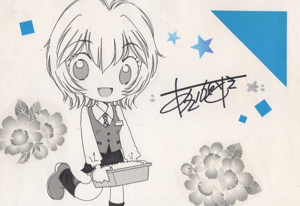 A5サイズのイラスト&サイン入り生写真のオマケ付き！