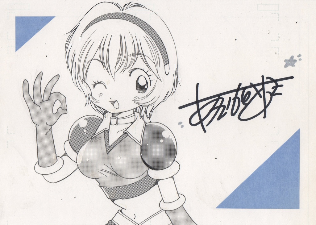 A5サイズのイラスト&サイン入り生写真のオマケ付き！