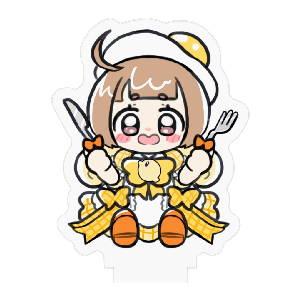 推しといっしょにいただきますverピヨ子