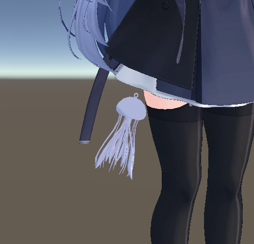 【VRChat】かわいいクラゲアクセサリ