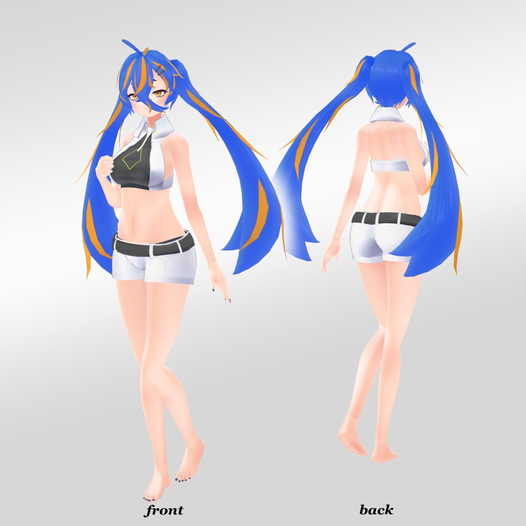 オリジナル3Dモデル「ネクロ」