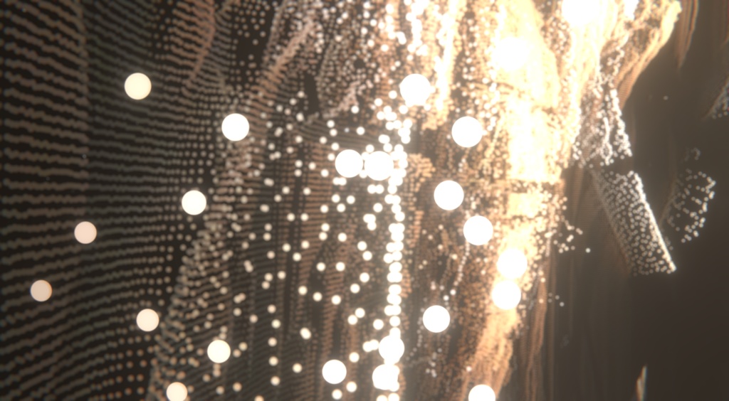 【VRChatワールド小物】パーティクルスクリーン