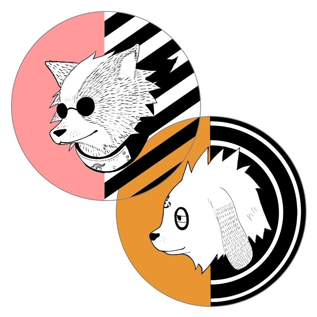 忍犬アクキー アキノ&ビスケ