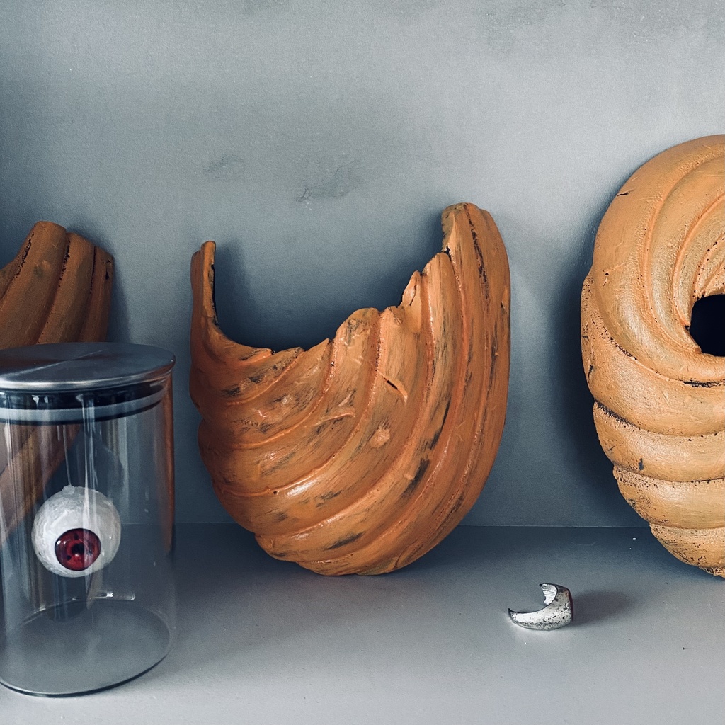 トビ風マスク ハンドメイド コスプレアイテム