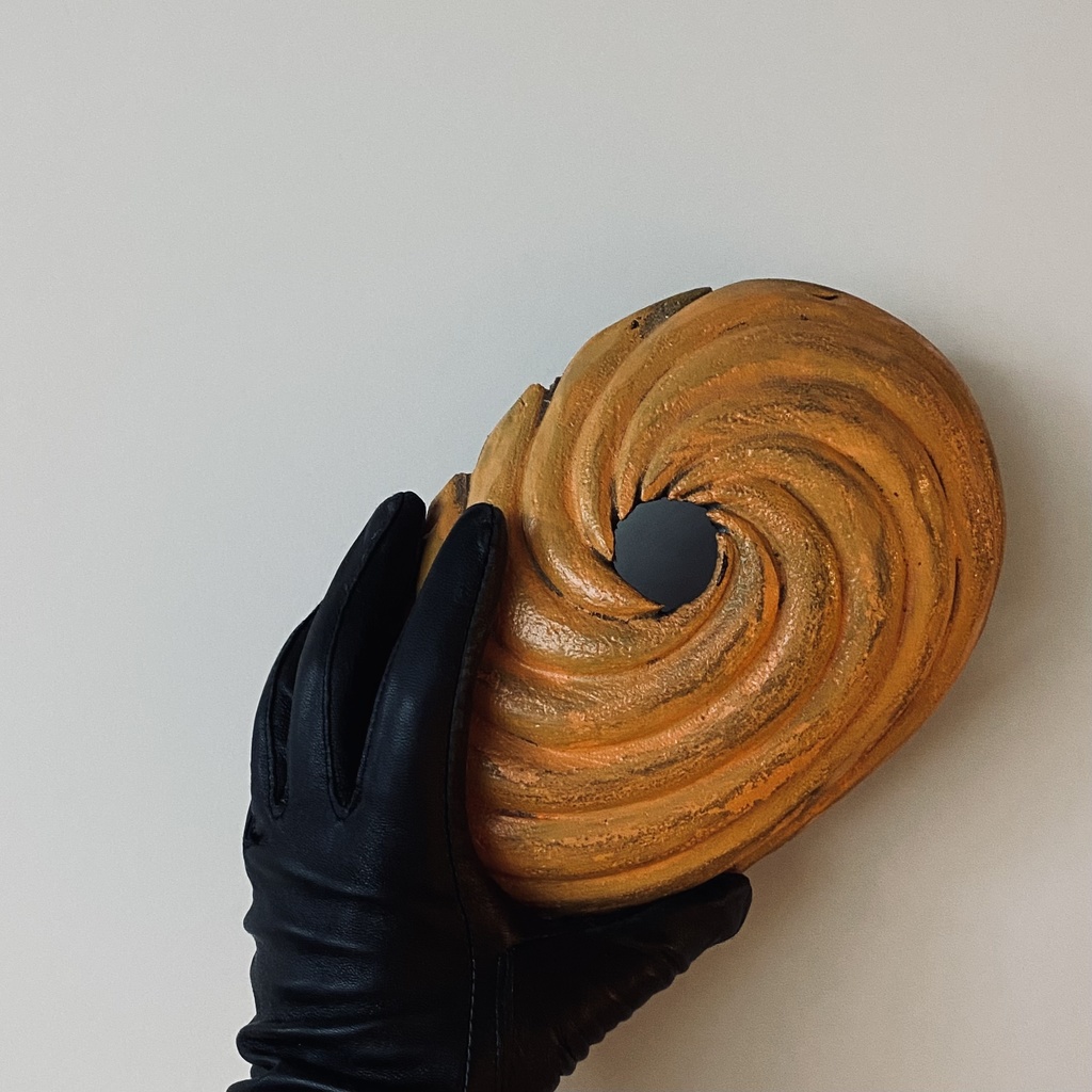 トビ風マスク ハンドメイド コスプレアイテム