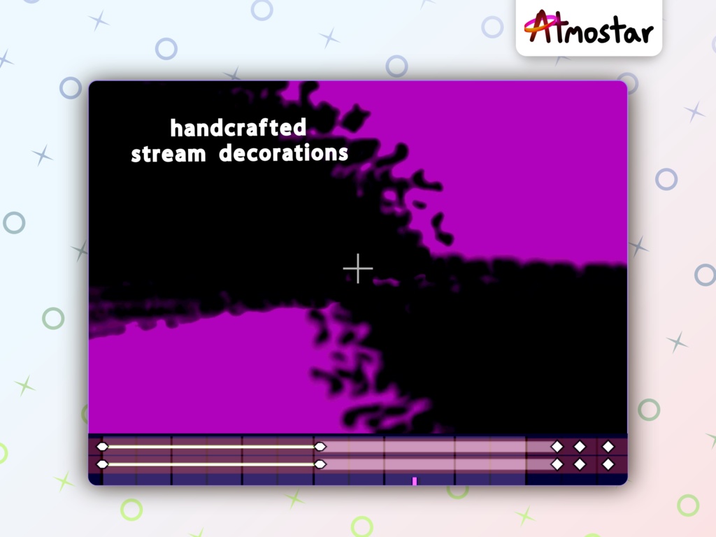 Brush Stroke Matte Transitions: Artistic Animated Stream Assets (webm and mov)