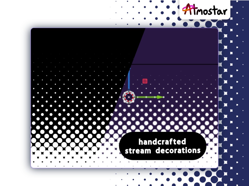 Comic Halftone Matte Transitions: Animated Retro Art Assets (mp4 download)