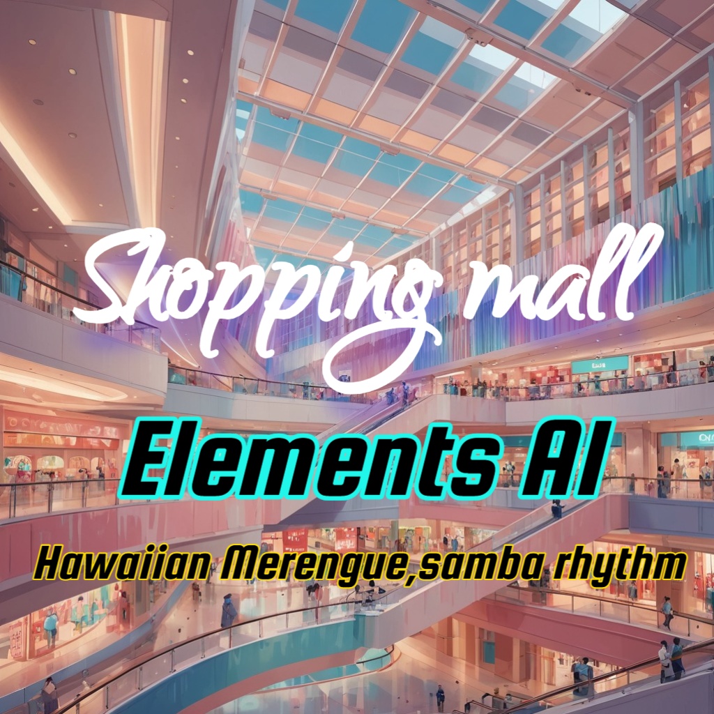 Shopping mall 【風のハヤテ12曲目】【Hawaiian Merengue × samba rhythm 】