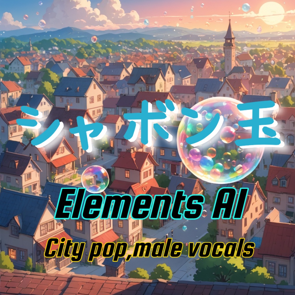 シャボン玉 【風のハヤテ11曲目】【City pop】