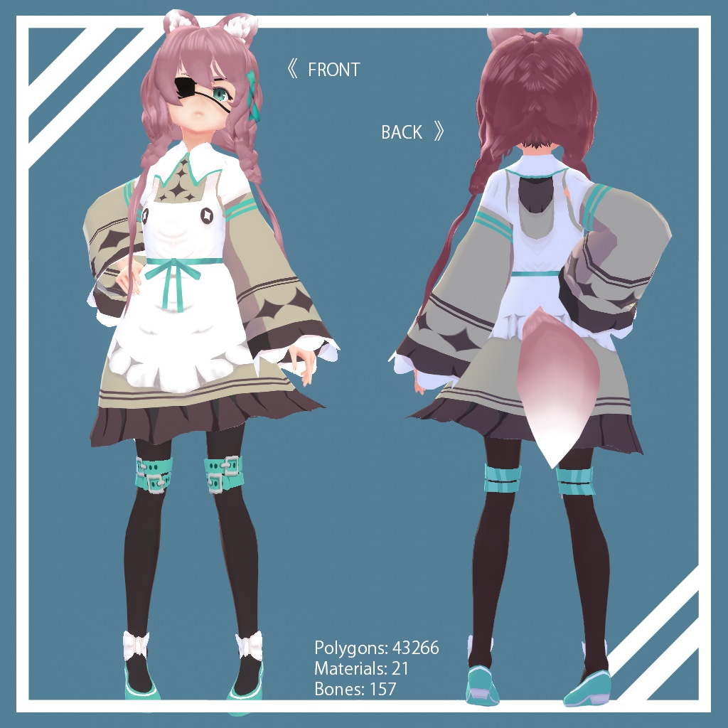 3Dモデル「フォーチュン」/ 3D Model "Fortune" Ver.1.0