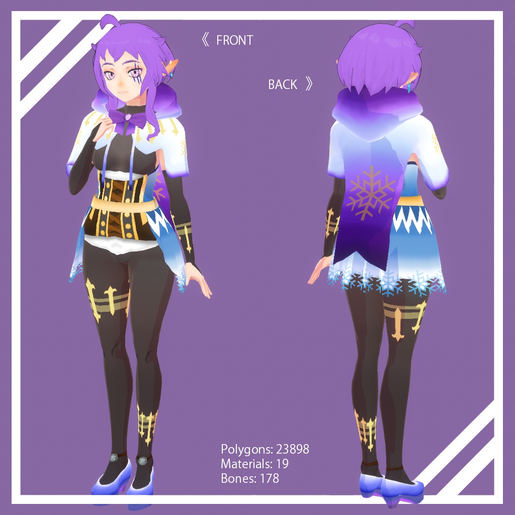 3Dモデル「リリス」/ 3D Model "Liris" Ver.1.0