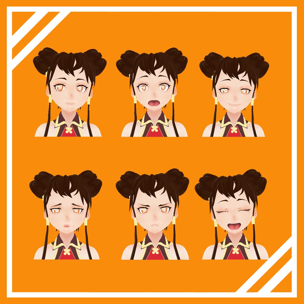 3Dモデル「ミナ」/ 3D Model "Mina" Ver.1.0