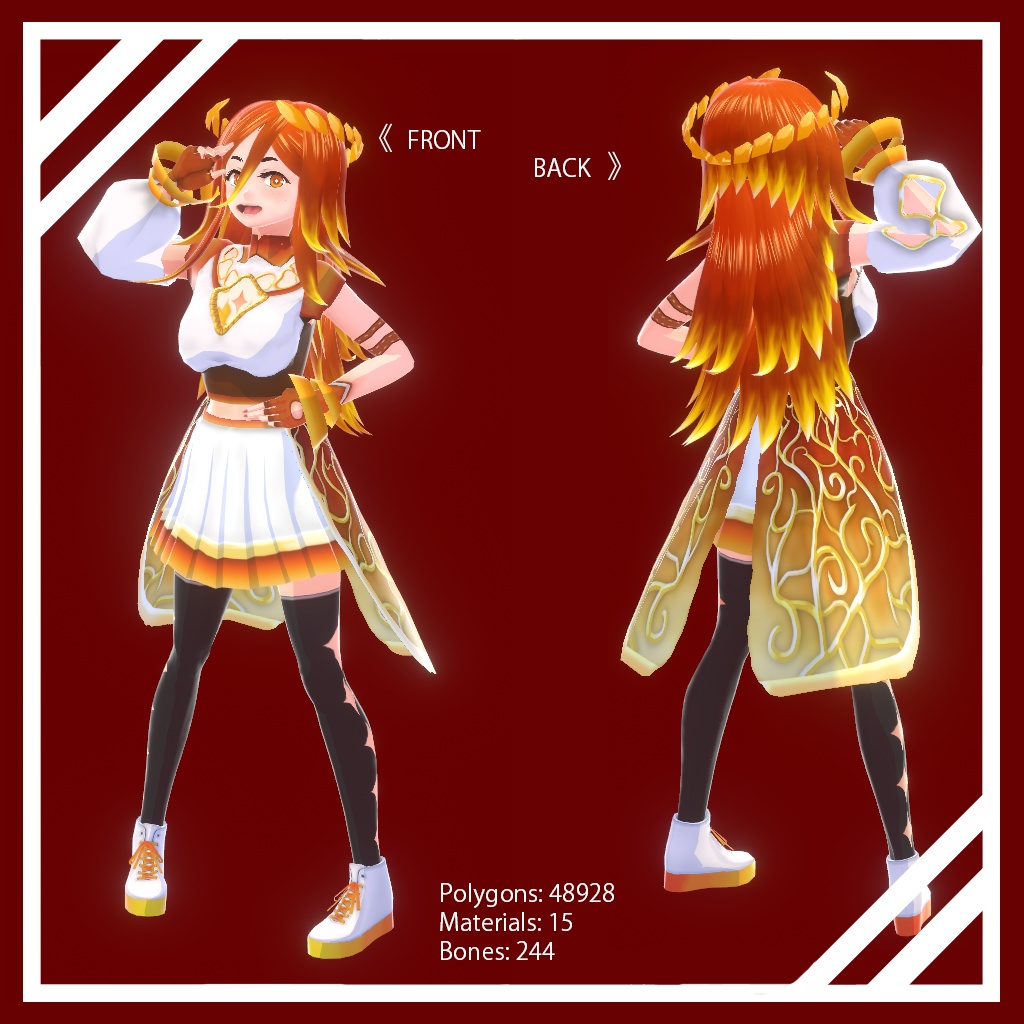 3Dモデル「テイラ」/  3D Model "Tayla" Ver.1.0