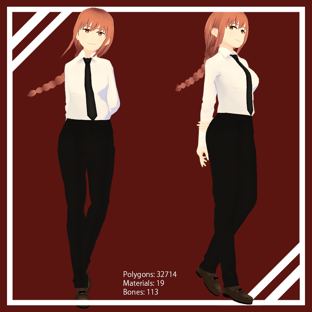 「マキマ」3Dモデル / "Makima" 3D Model V1.0