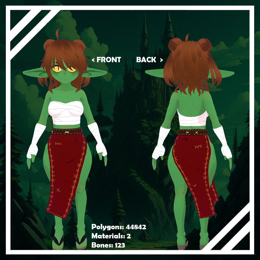 3Dモデル「リンティリア」/ 3D Model "Lin´tiria" V1.0