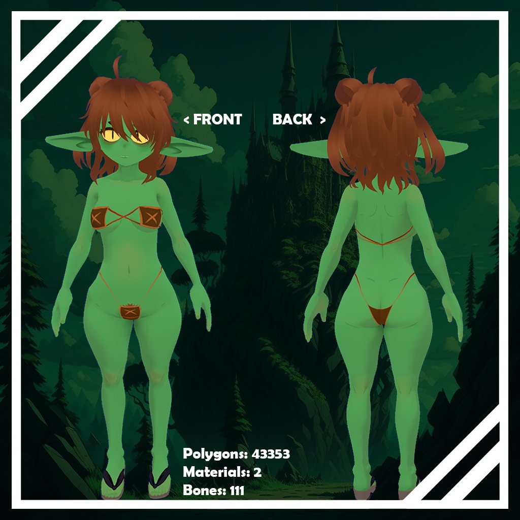 3Dモデル「リンティリア」/ 3D Model "Lin´tiria" V1.0