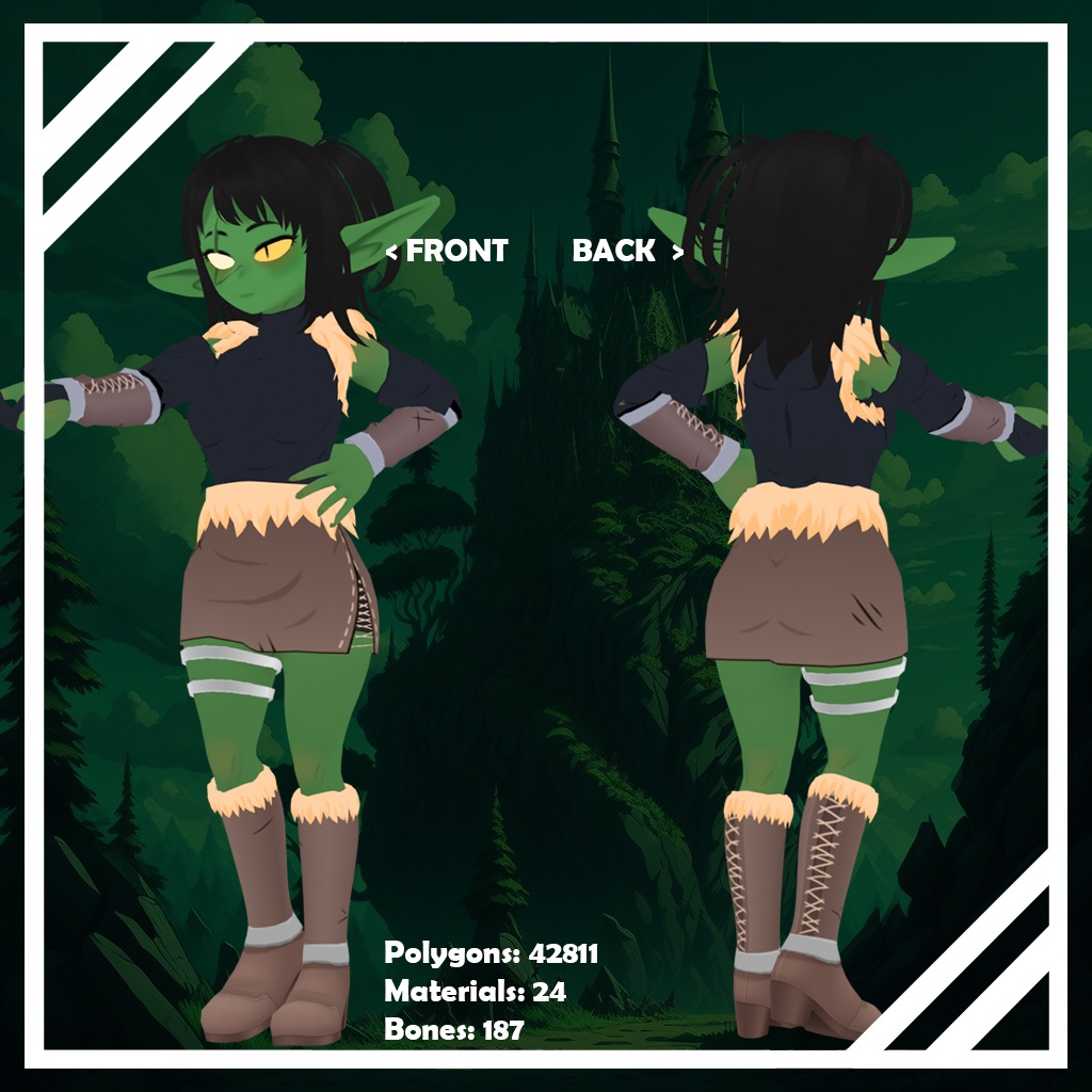 3Dモデル「グンタリナ」/ 3D Model "Gun´tarina" V1.0