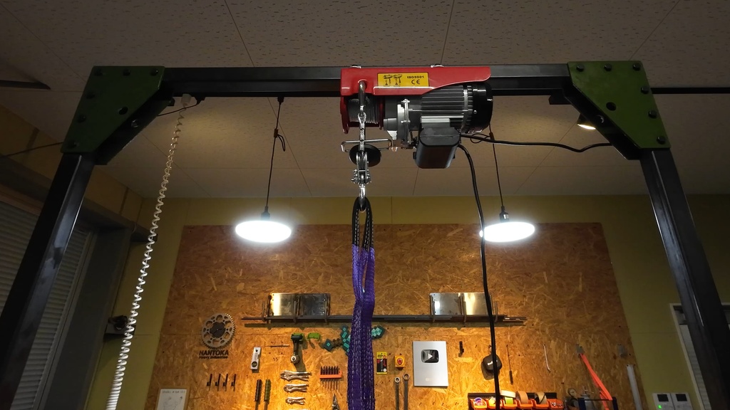 ガントリークレーンの設計図