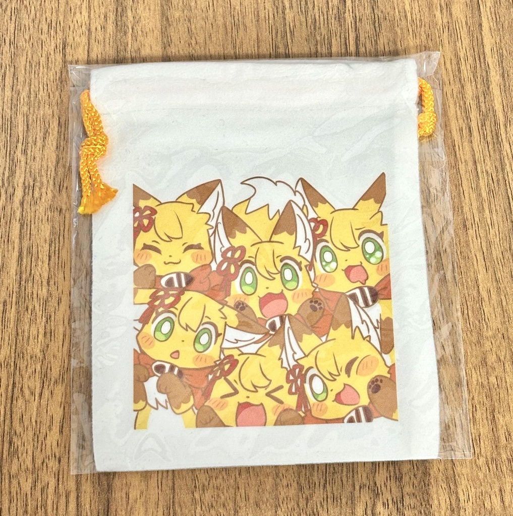 コロモちゃん ミニ巾着