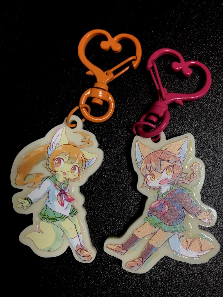 いろは・カーティア  アクリルキーホルダー