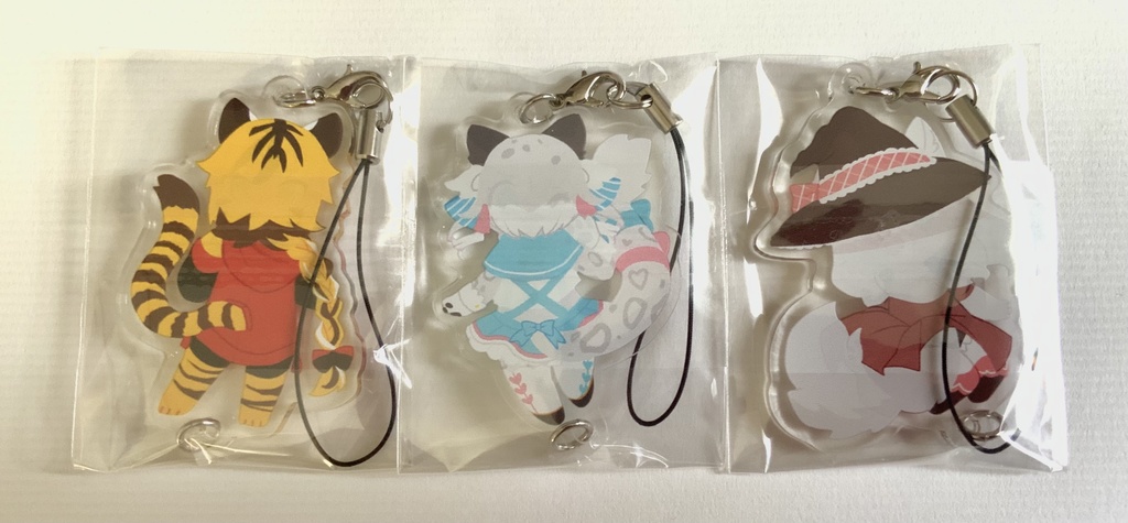 繋がるアクリルキーホルダー第2弾!