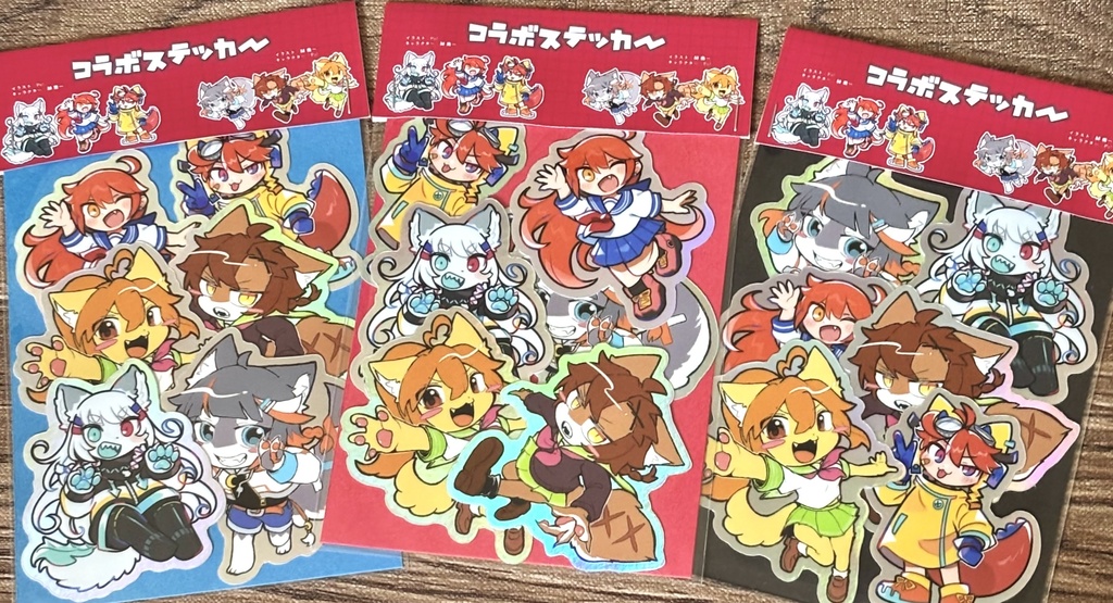 コラボステッカー