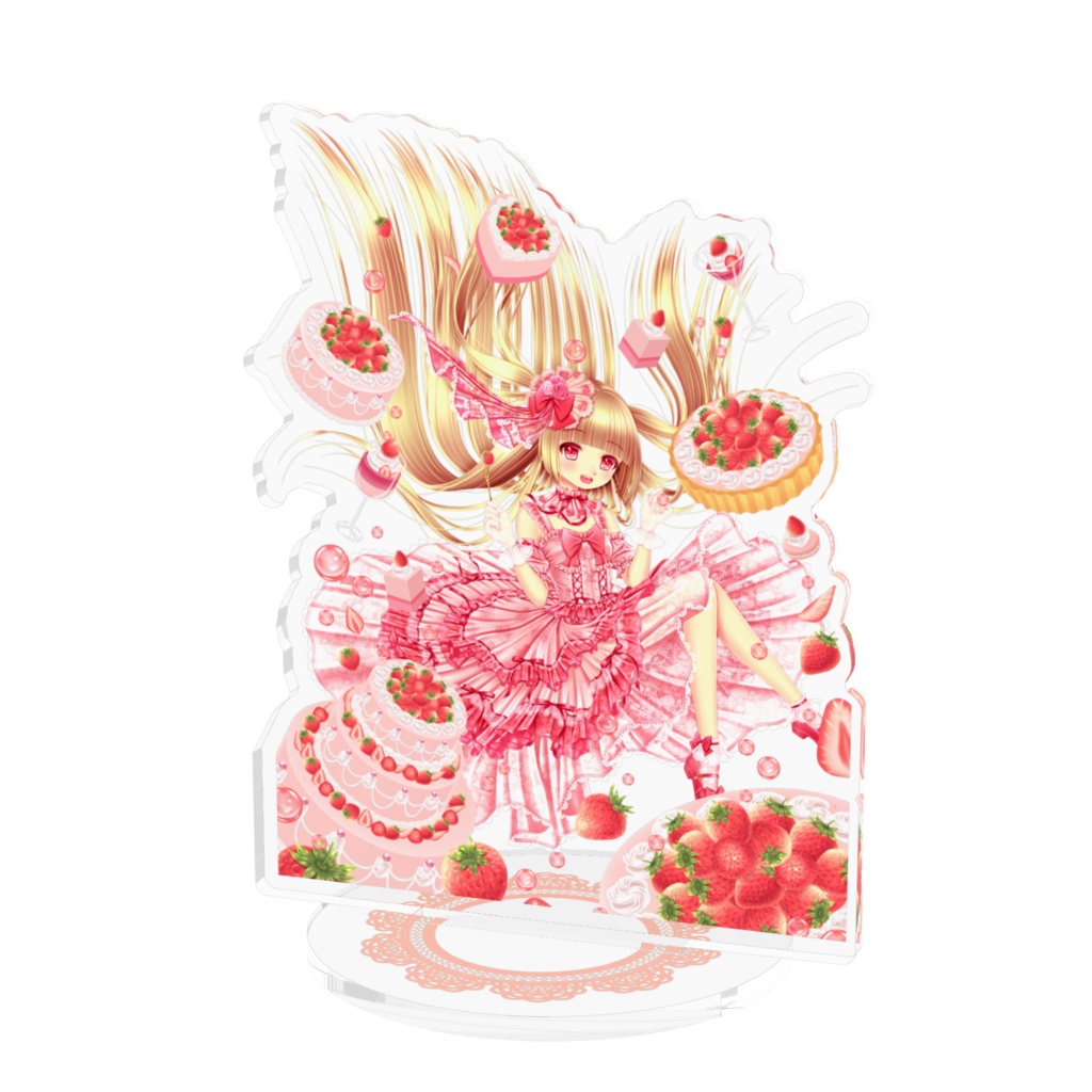 「sweet strawberry rush」アクリルフィギュア