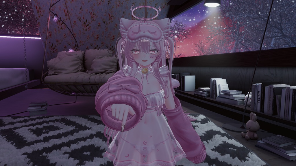9アバター対応] Dreaming (VRC 3Dアイテム) - shushu *BOUTIQUE
