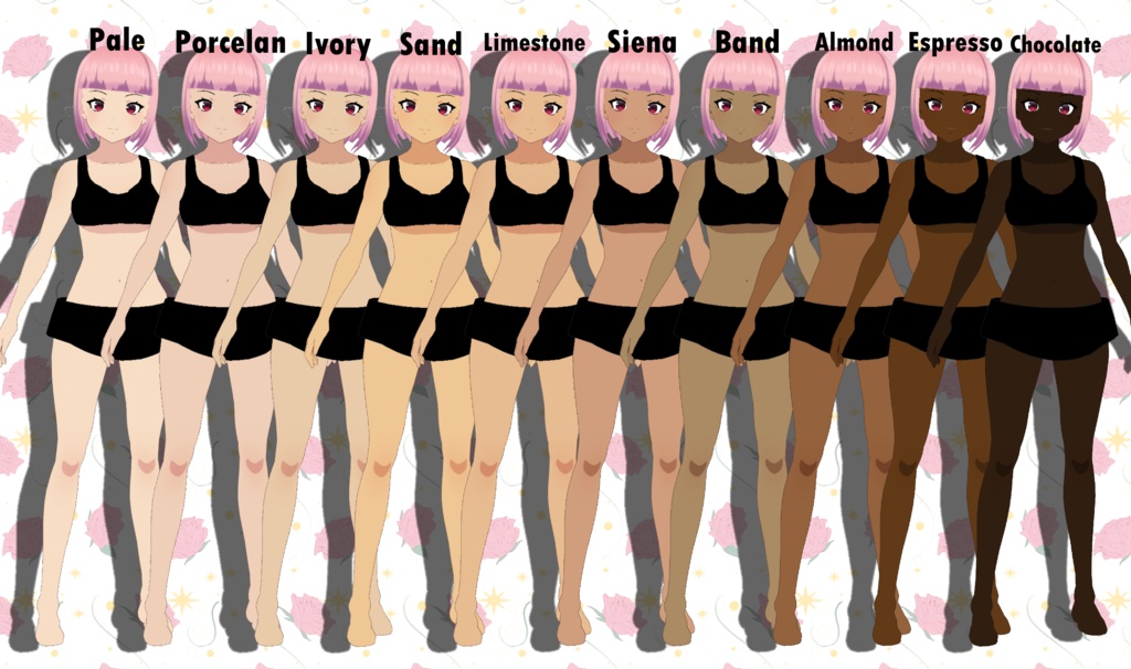 Anime Skin Color Palette Hotsell GET 54 OFF islandcrematoriumie