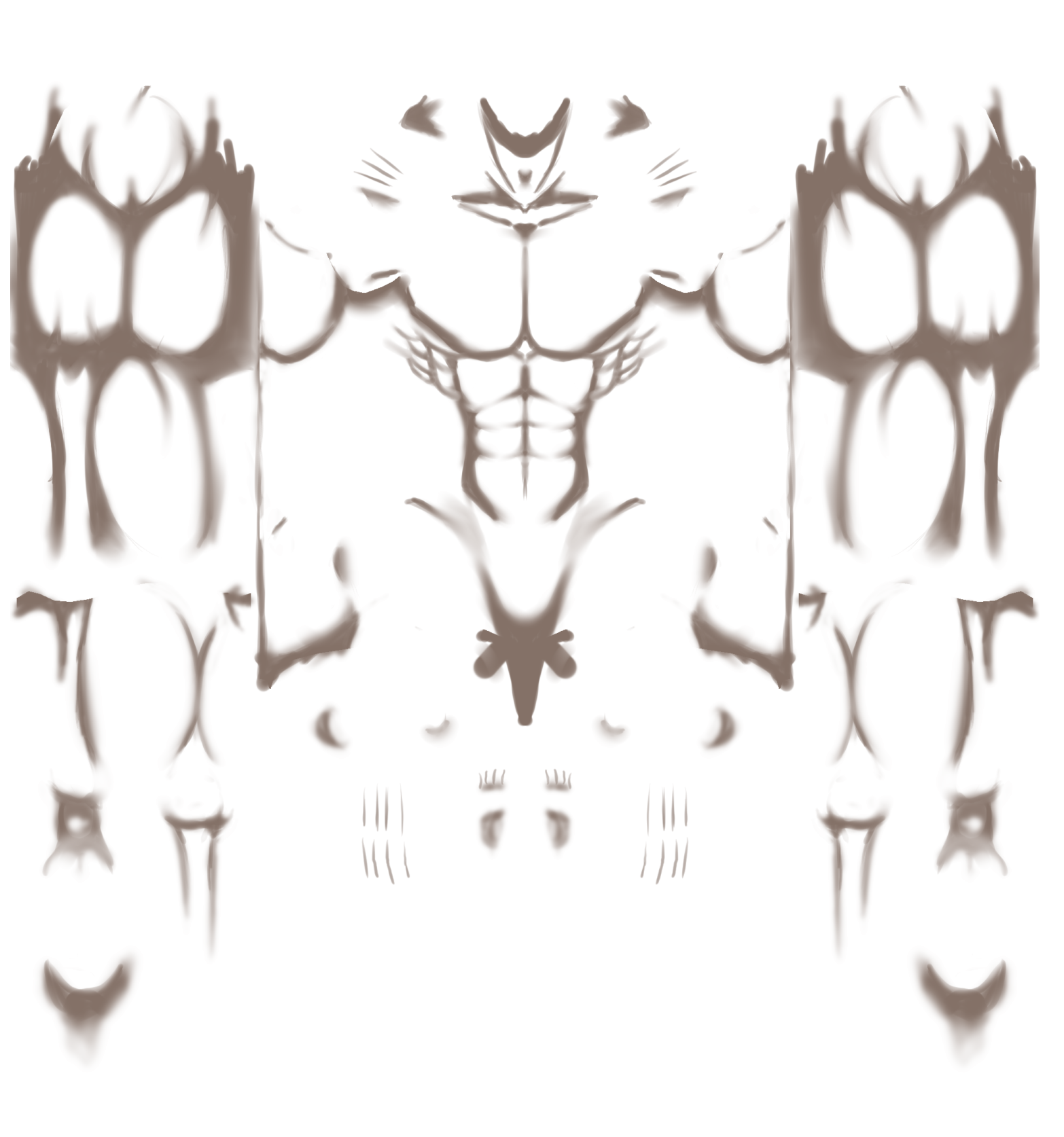 Buff Beefy Male body Shading - ArgamaWitch - BOOTH