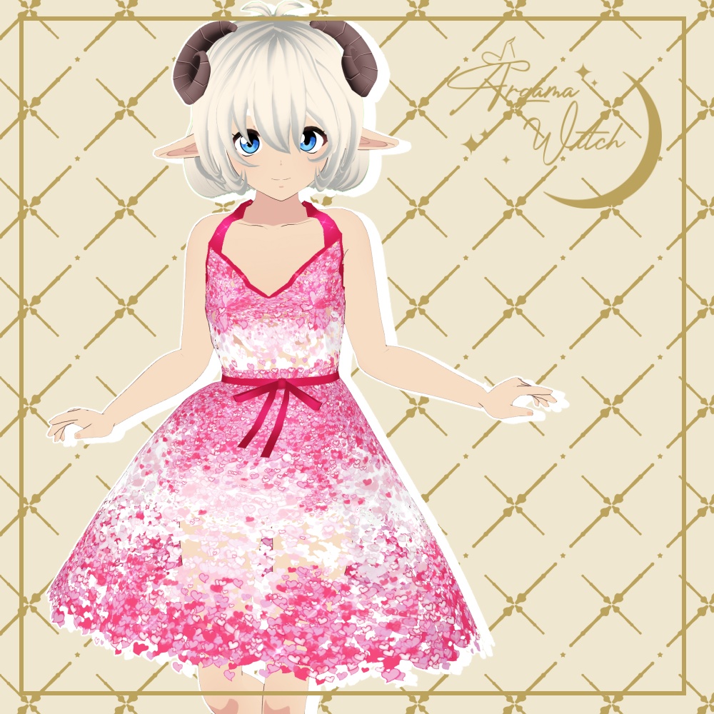 Cute Heart cut-out Dress