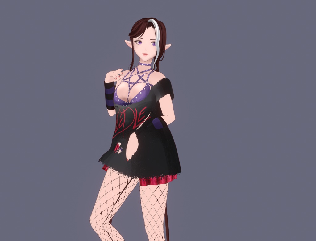 Punk Vroid Concert Outfit