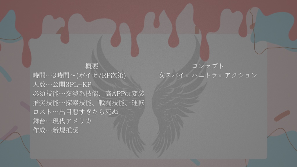 【3PL/本文無料】「Hello Angels,」/SPLL:E196260【CoCシナリオ】