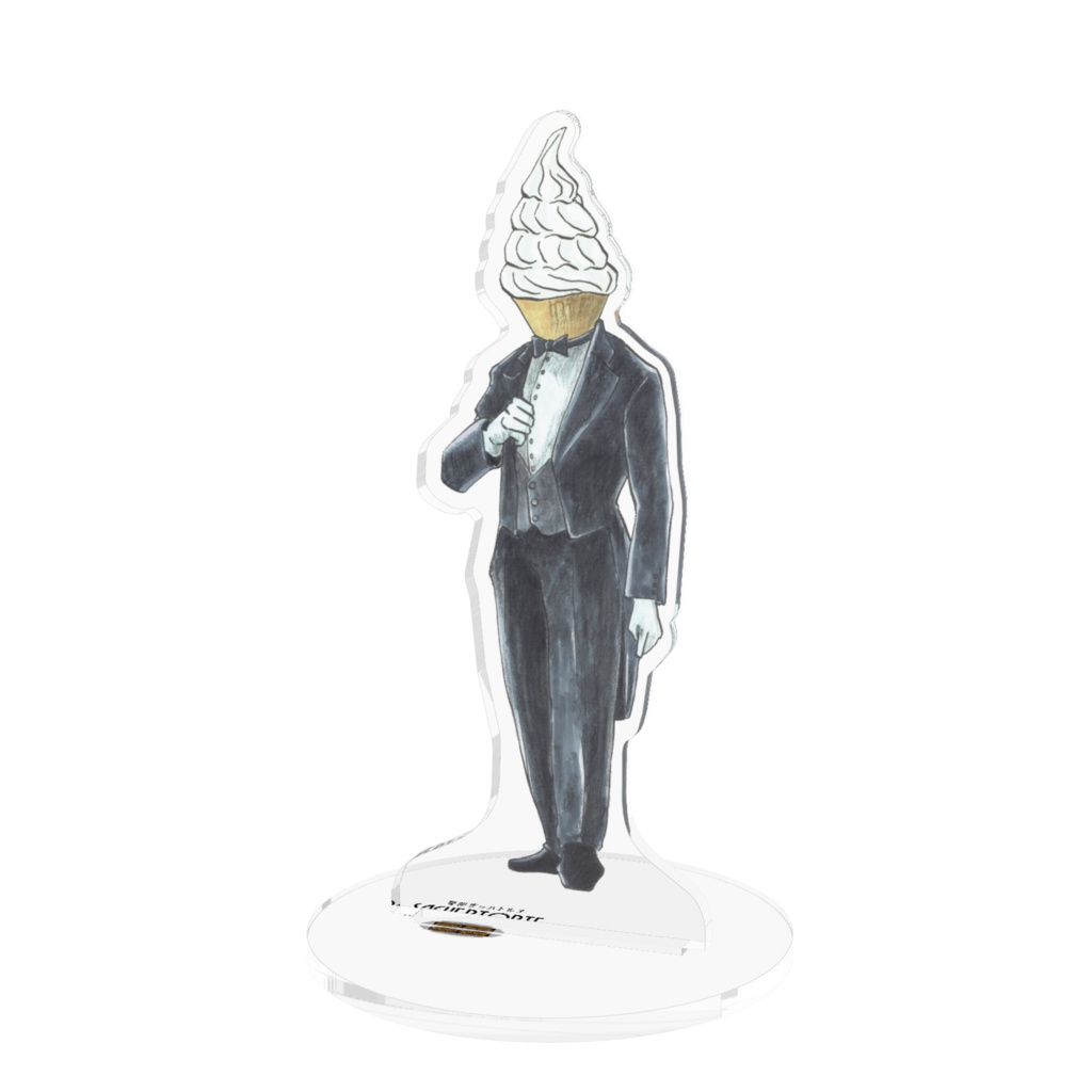 ソフトクリーム大使アクリルフィギュア