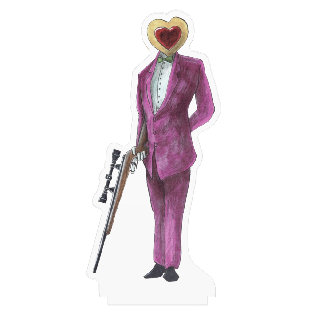 スナイパーラズベリーアクリルフィギュア