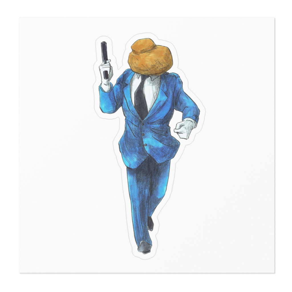 シュー刑事ステッカー