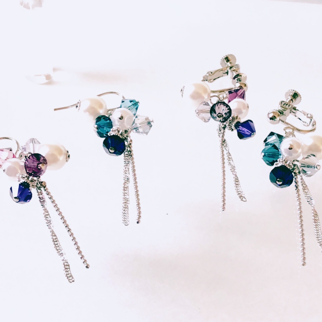 離れずにそばにいてduetピアス、イヤリング 氷奏13