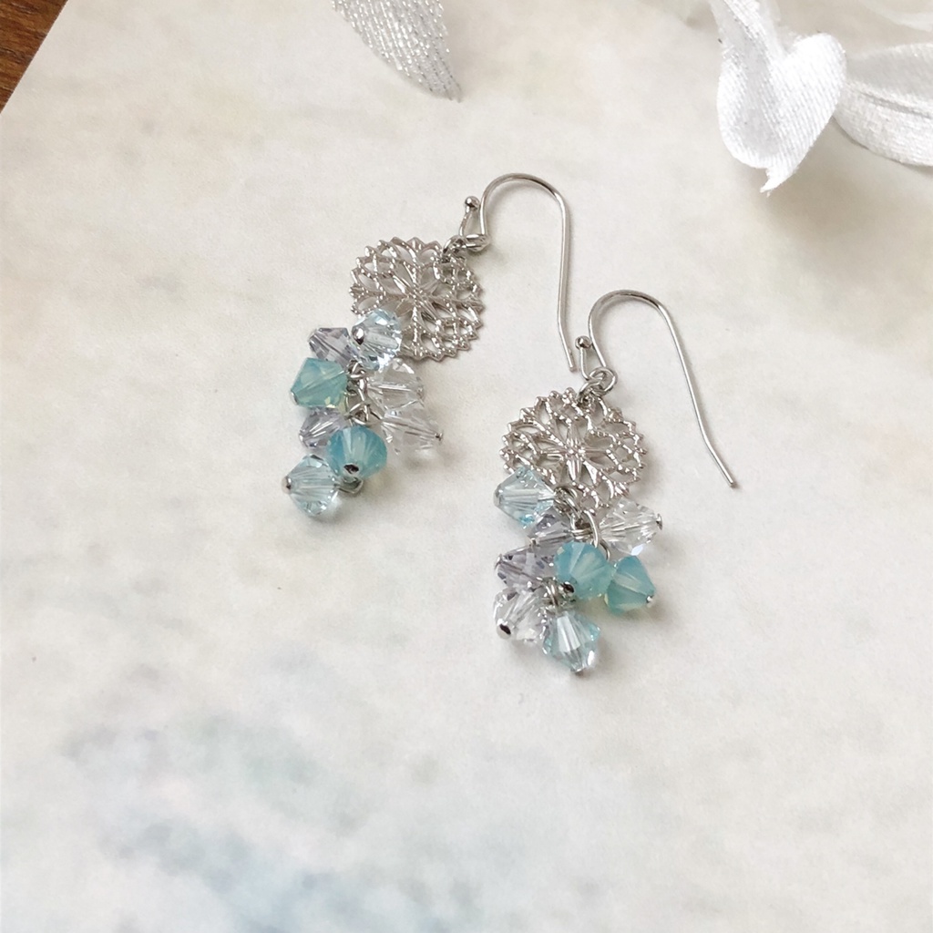 ユーリ!!! 氷の結晶シリーズ ピアス、イヤリング