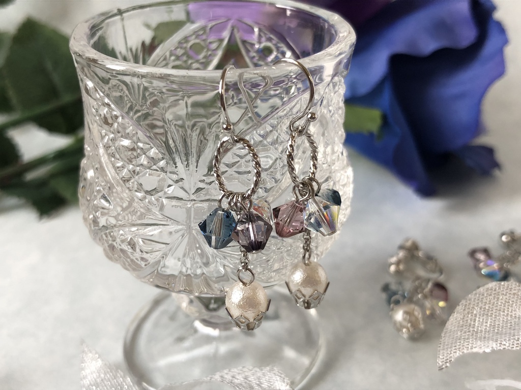 離れずにそばにいてduetピアス、イヤリング