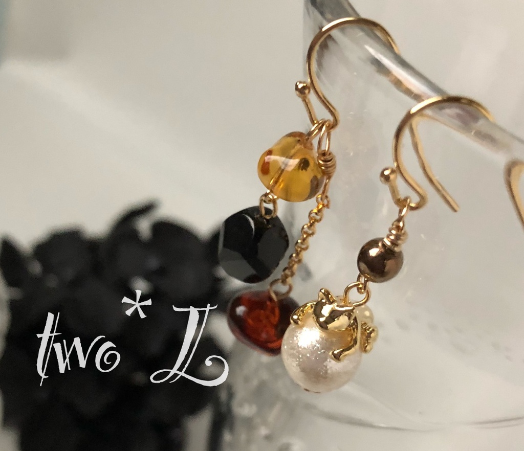 ユリオイメージ 子猫ちゃんなピアス、イヤリング