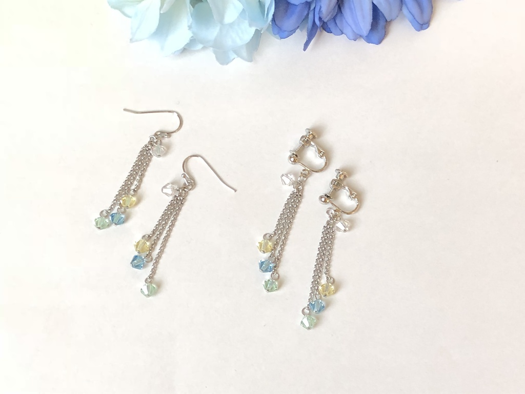 YOI 流れ星みたいなピアス、イヤリング