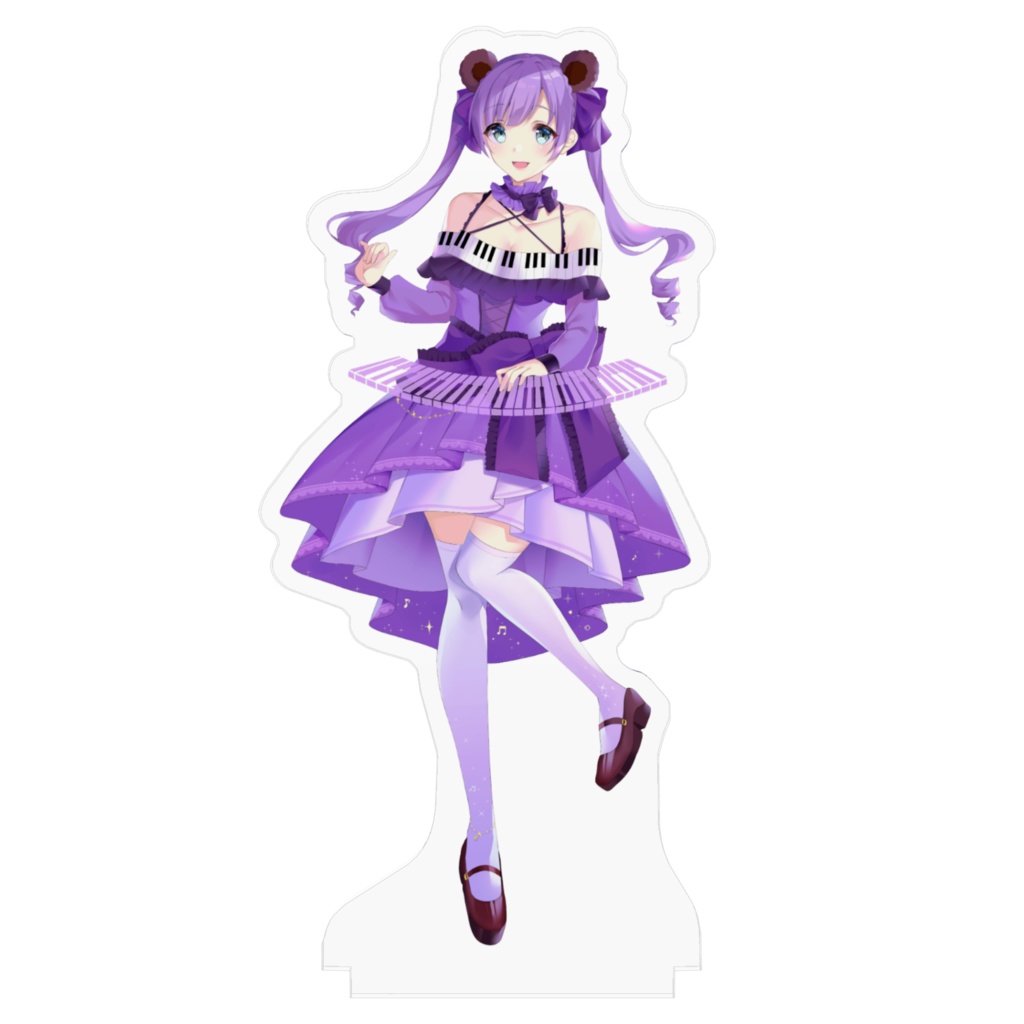 アクリルフィギュア(演奏中くま子)