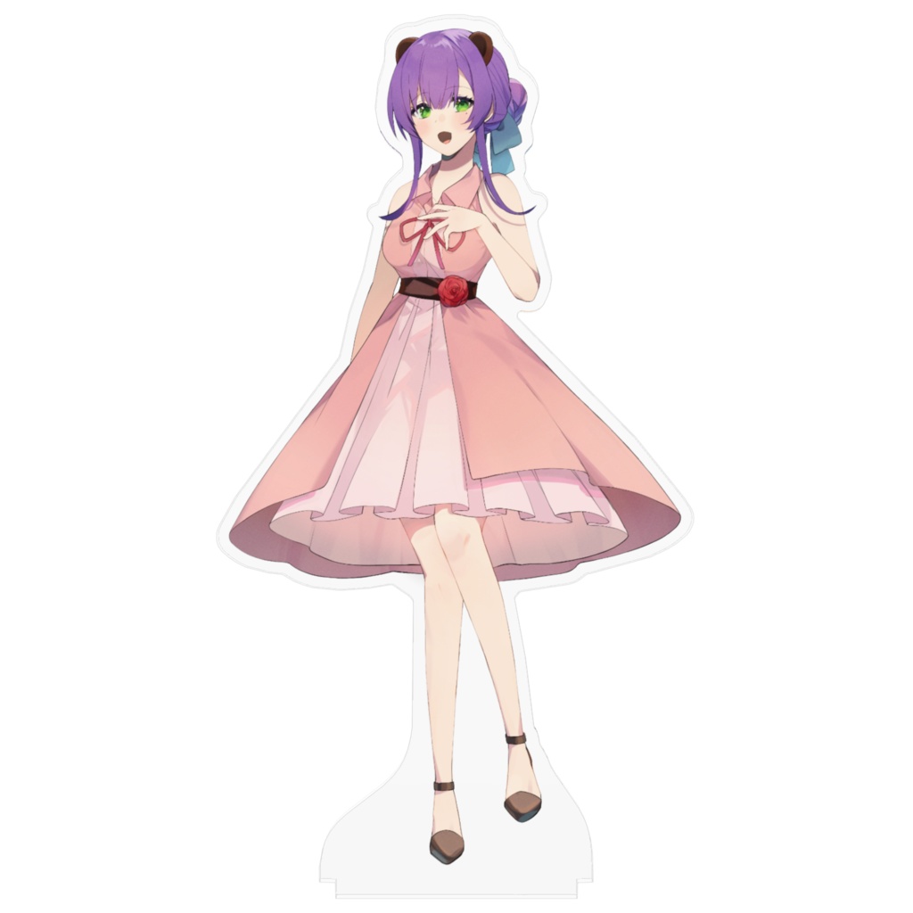 【4周年記念】おめかしくま子 アクリルスタンド