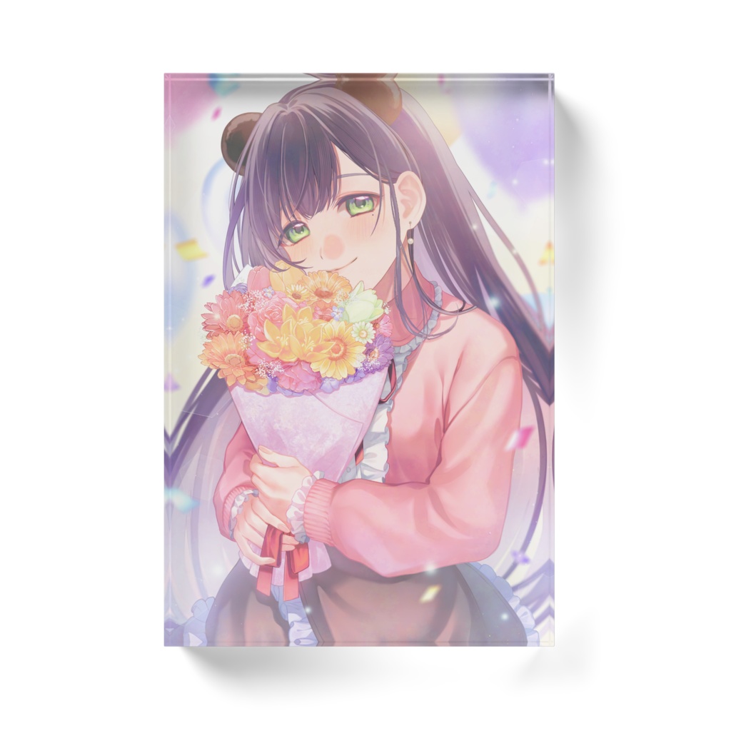 【5周年記念】お祝いイラストアクリルブロック