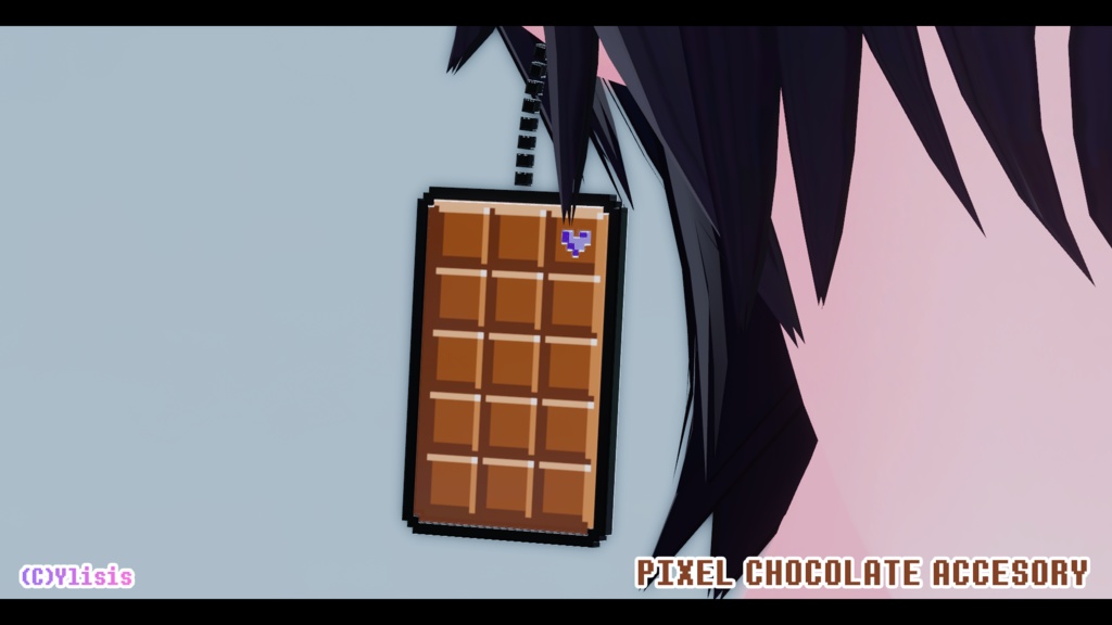 PIXEL CHOCOLATE ACCESSORY
