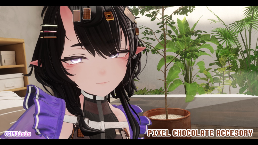 PIXEL CHOCOLATE ACCESSORY
