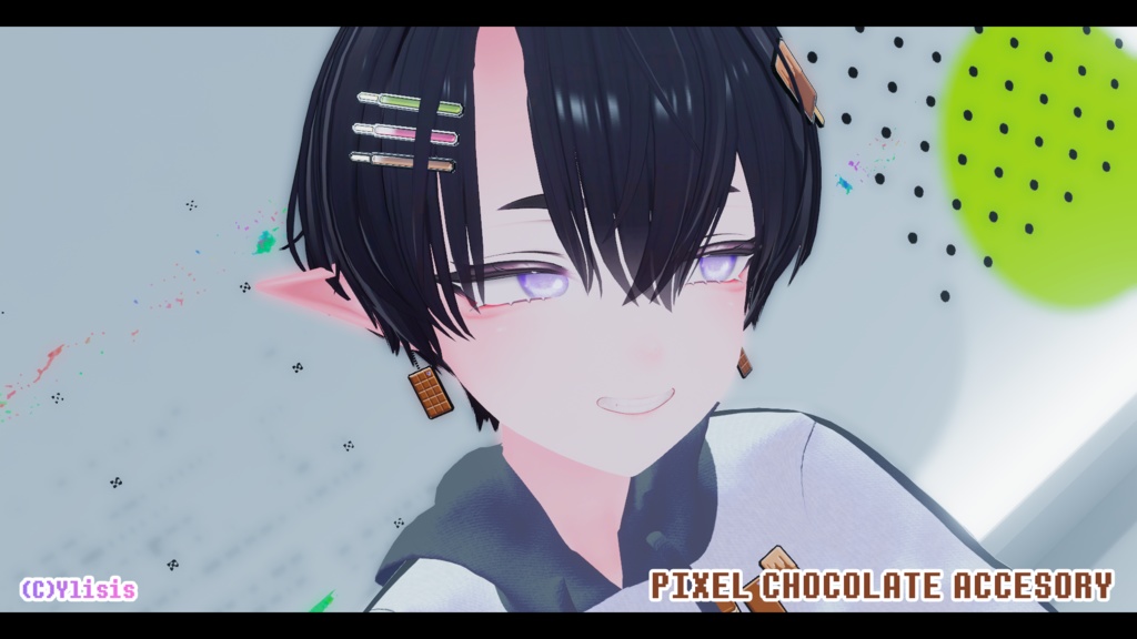 PIXEL CHOCOLATE ACCESSORY