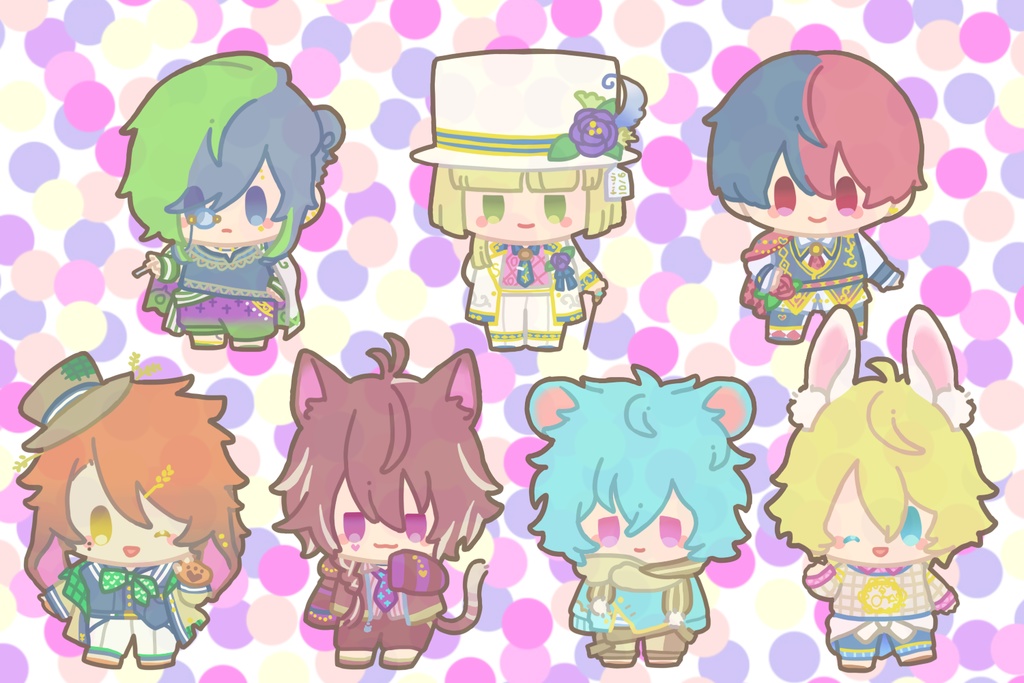 王子アクリルジオラマ