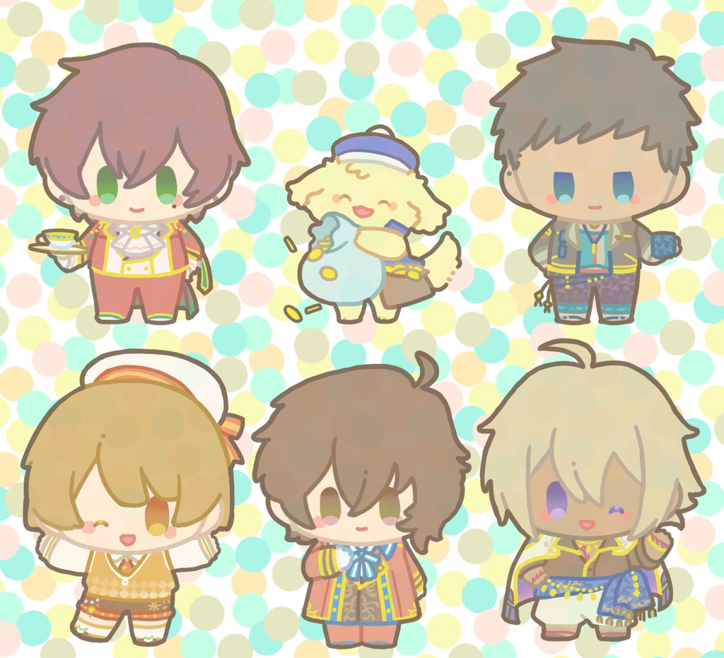 王子アクリルジオラマ