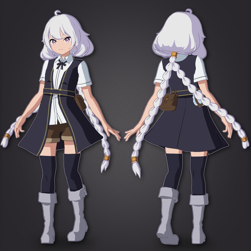 『リリィ』オリジナル3Dモデル -Bless You Again-